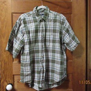 Men’s XL Reservoir Button Down Short Sleeve Shirt